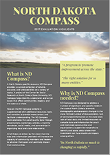 North Dakota Compass 2017 EVALUATION HIGHLIGHTS